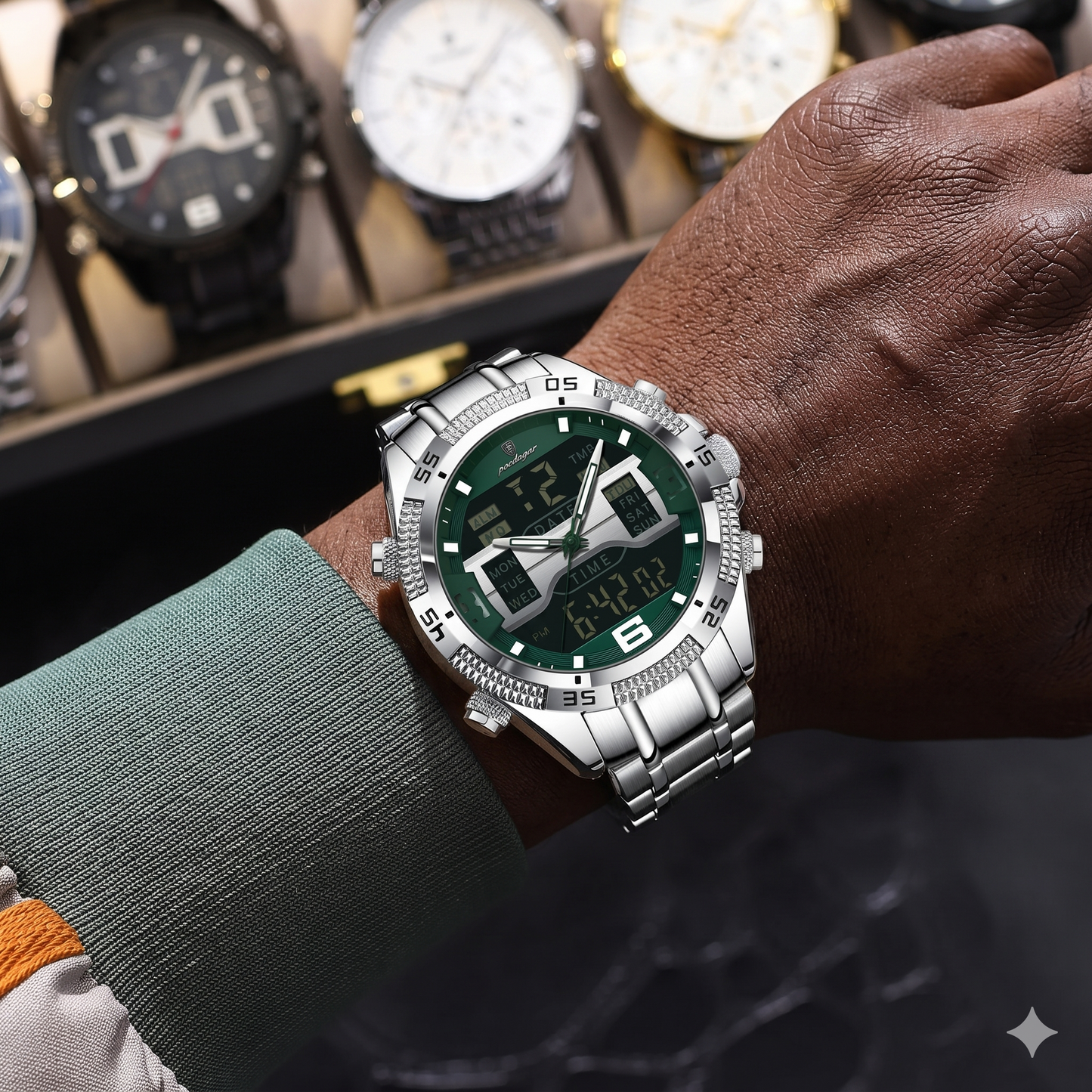 La montre qui fait paraître votre style plus cher.